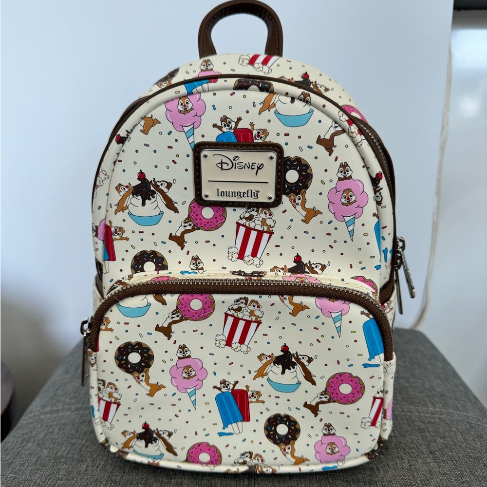 Disney Loungefly Chip & Dale Backpack